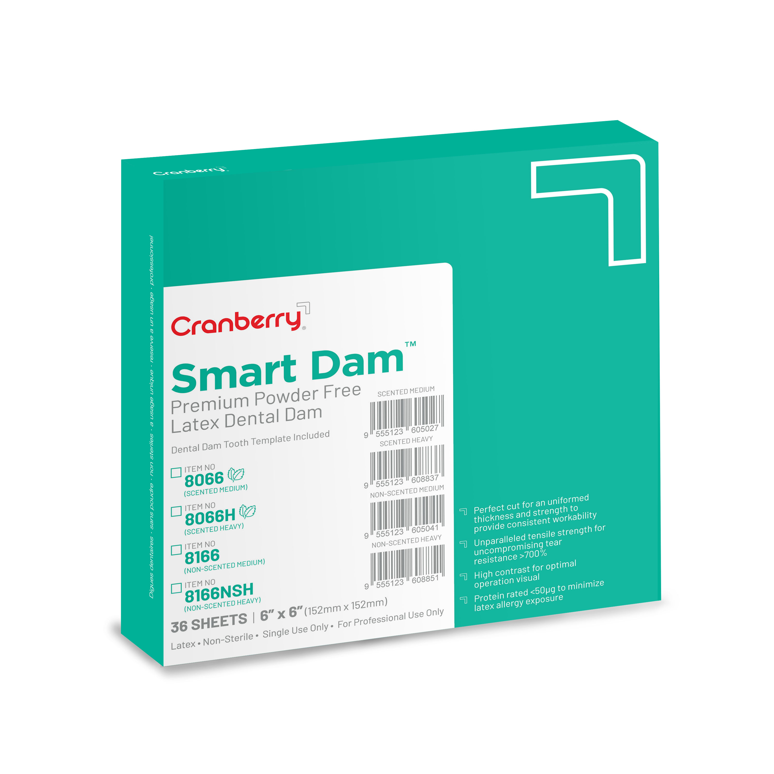 Smart Dam Latex Powder Free